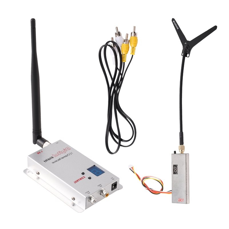 Drone Kit Fpv - AS96：FPVビデオ送信機・受信機、1.5GHz、2W。FPV VTX+、1.5GHz VRXキット、12チャンネル、2000mW。FPV長距離RCドローン用。